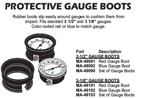 protective gauge boots