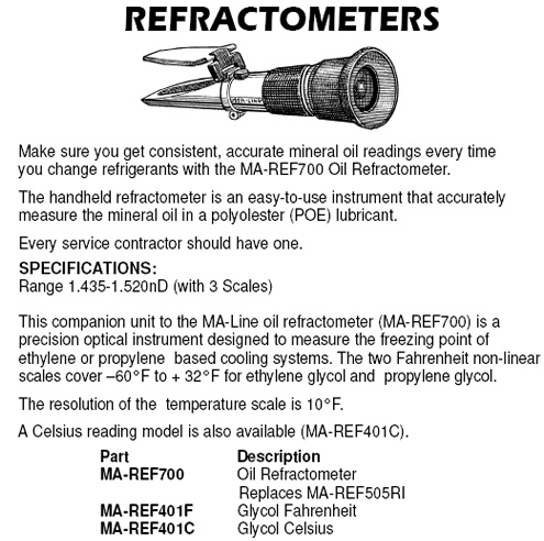 glycol refractometer