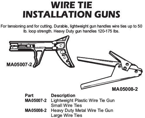 wire tie installation gun