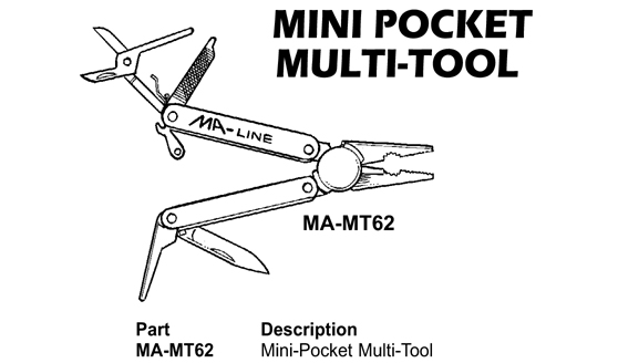 mini pocket multi tool