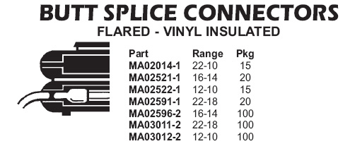 cutt splice connectors