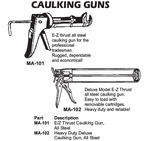 caulking guns