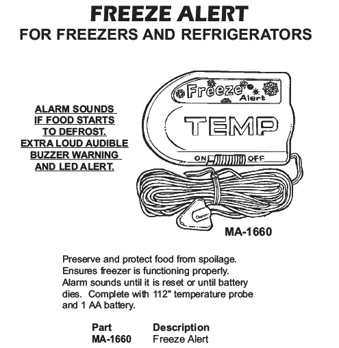 freeze alert