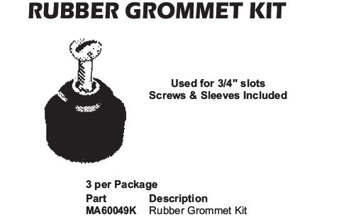 rubber grommet kit