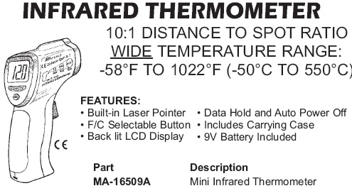 infrared thermometer