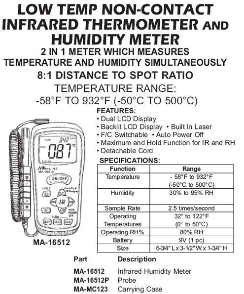 infrared thermometer