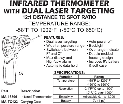 infrared thermometer