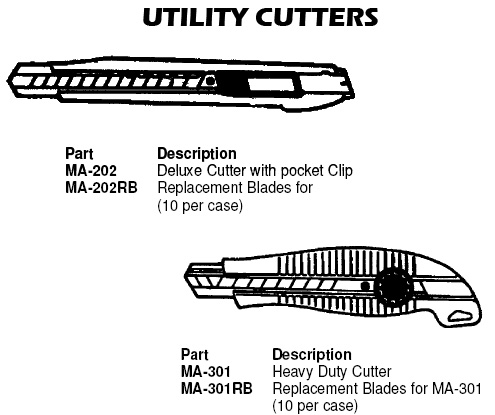 utility knives