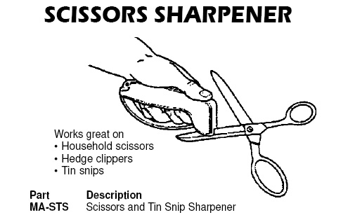 scissors sharpener