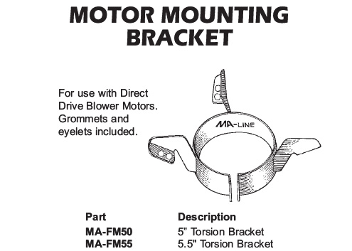 motor mounting bracket