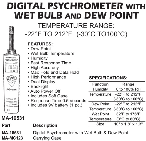 psychrometer