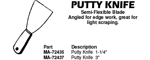 putty knife