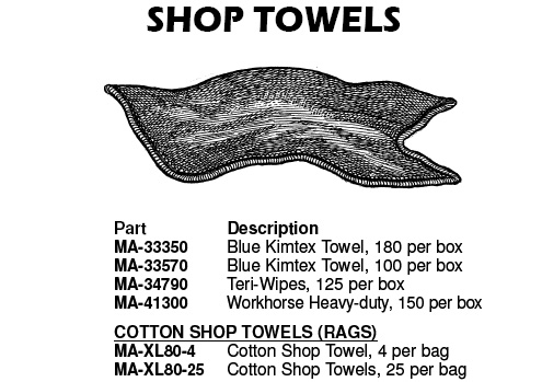 shop towels