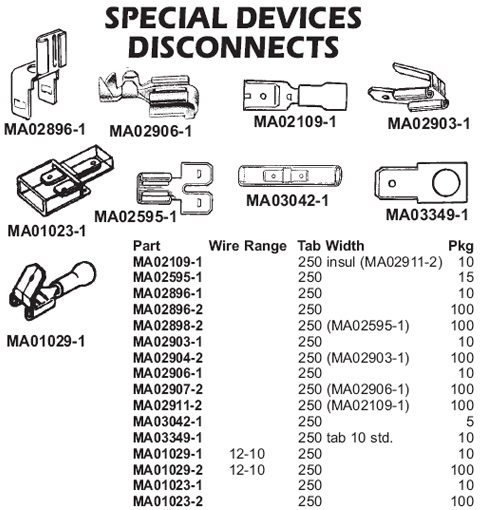 special device disconnects