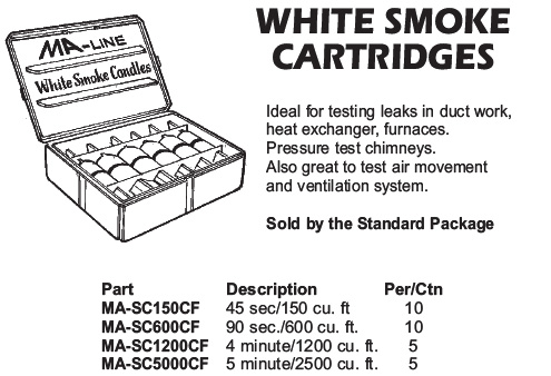 white smoke cartridges